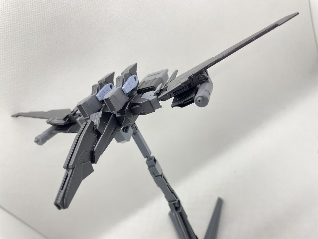 EW501HM アメノゴシキ -天五色-C.E.70年後半、GAT-X105開発時のデータに設計プランのみ残されていたとされるAQM/E-X00F リフトストライカーを、モルゲンレーテが改良を加えつつ最新の技術で完成させた空戦用ストライカーパック。