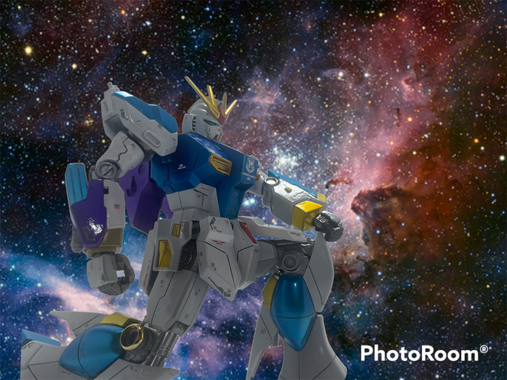 アレ風にポージング。