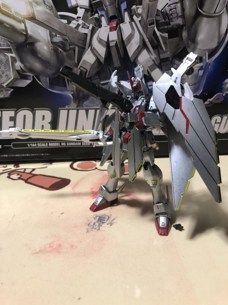 クジャクとバタフライバスターB！カッコイイ✨機体の大きさ的にライフルモードで飾った方が良さそう？