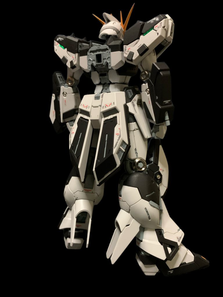 RG Hiνガンダム(νガンダムカラー) + ハイパーメガバズーカランチャー–3枚目/制作者:ミヤさん