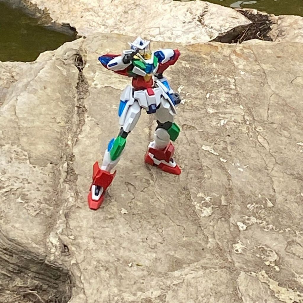 Tried to do a Domon pose! It worked pretty well!