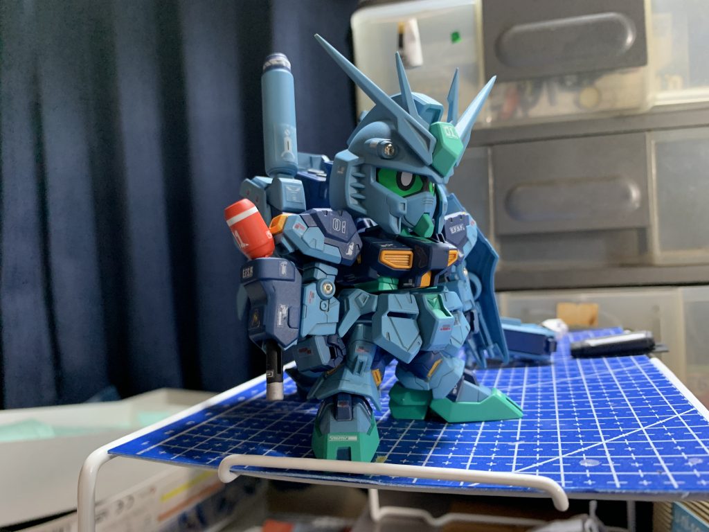 制作過程はこのような感じに。やはりインコムラックが一番苦労した所でしょうか。