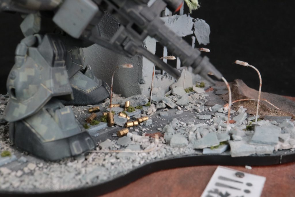 薬莢は爪楊枝の頭の部分です