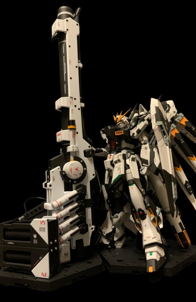 RG Hiνガンダム(νガンダムカラー) + ハイパーメガバズーカランチャー–9枚目/制作者:ミヤさん