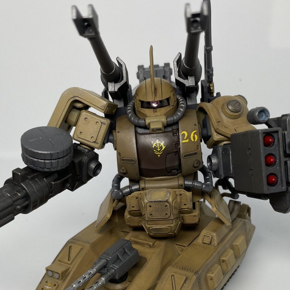 ザクタンク改 砲戦特化型｜スケキヨさんのガンプラ作品｜GUNSTA 