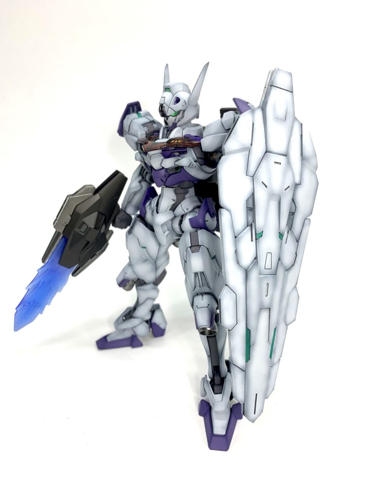 人気商品・ 【全塗装】完成品HG ガンダムエアリアル グラデーション 