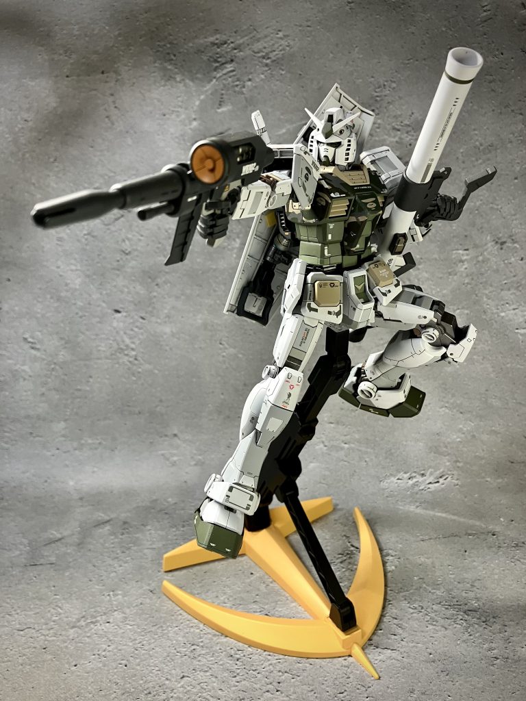 MG ガンダム AAPE RX-78-2 GUNDAM GRN-CAMO  AAPE BY A BATHING APE コラボレーション–2枚目/制作者：モリラボ