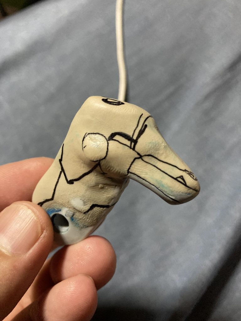 塗装レシピは號斗丸と同じく蛍光レッド→スターブライトブラス→パールゴールド→GXクリアゴールド→つやありトップコートですが、頭はエポパテで作ったので少々発色が変わってしまいました💦マァマァ(っ ॑꒳ ॑c) ♨️