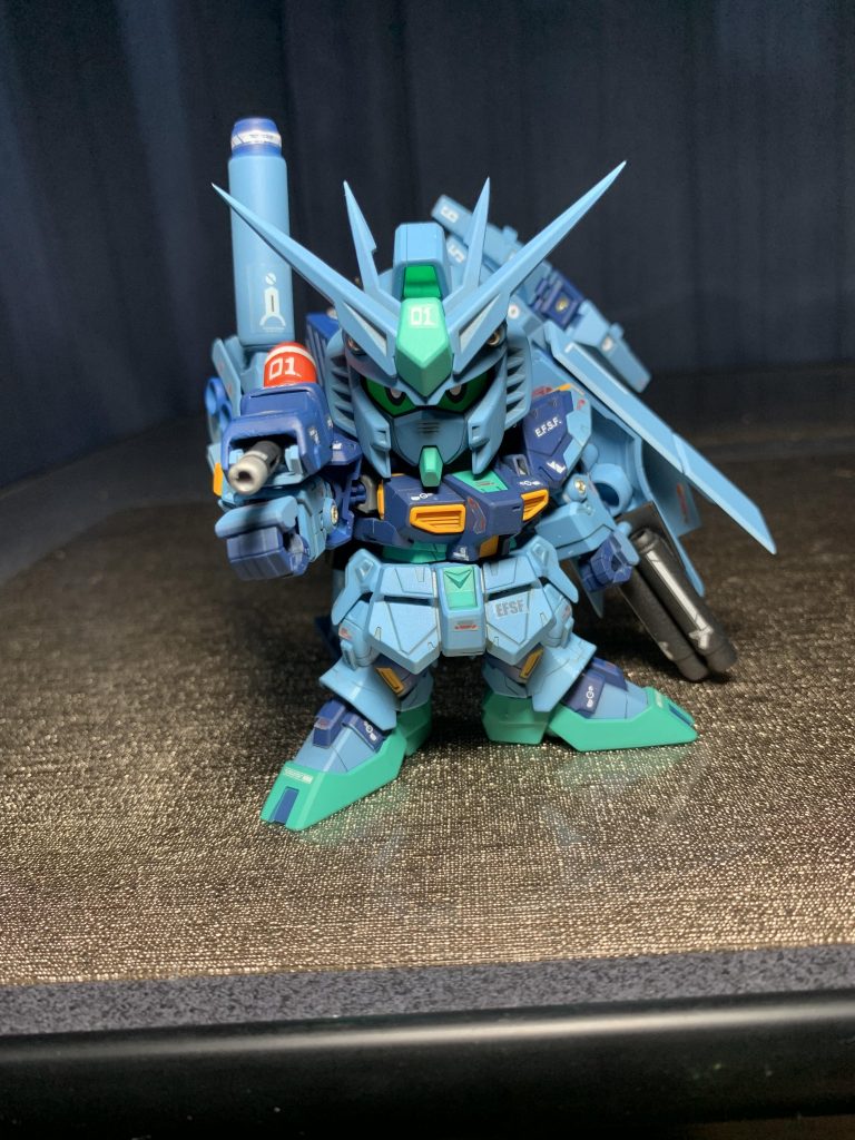 以上、過去に制作したνガンダム（量産型カラー）のご紹介でした。量産型νはマイナー感がなんな良いですよね。閲覧いただき、ありがとうございます！