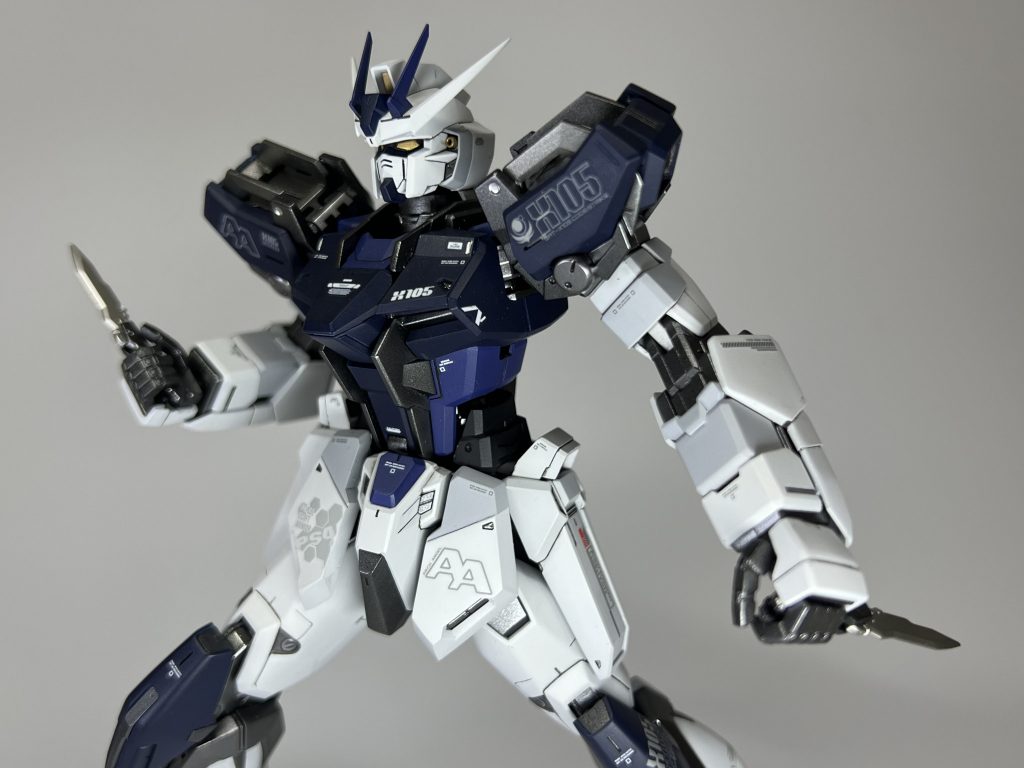 MG ストライクガンダム–4枚目/制作者:tumiki