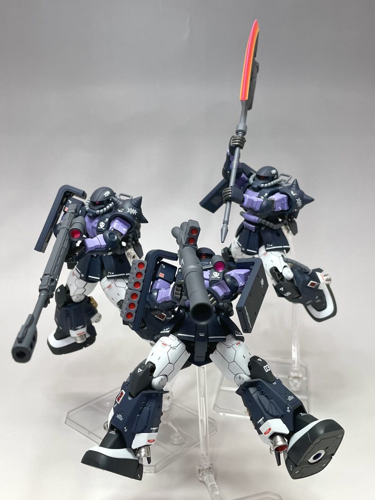 HG MS-06R-1A オルテガ専用高機動型ザクII–8枚目/制作者:ステテコ