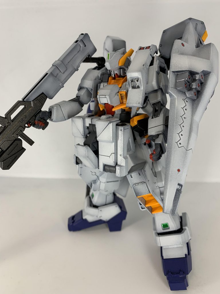 かなり前の付録からビームライフルを取り付けて、