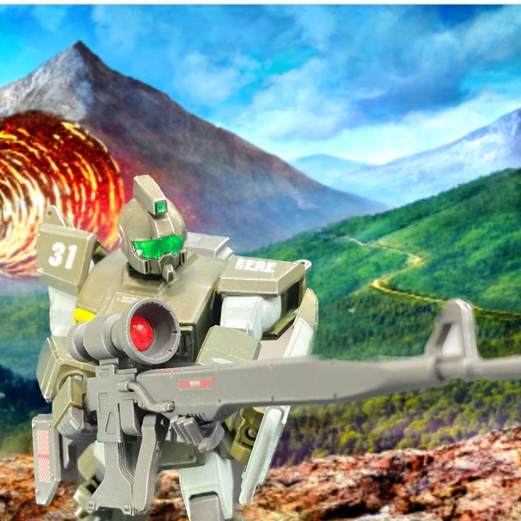 旧HGのジムスナイパー–2枚目/制作者：丸五ワークス