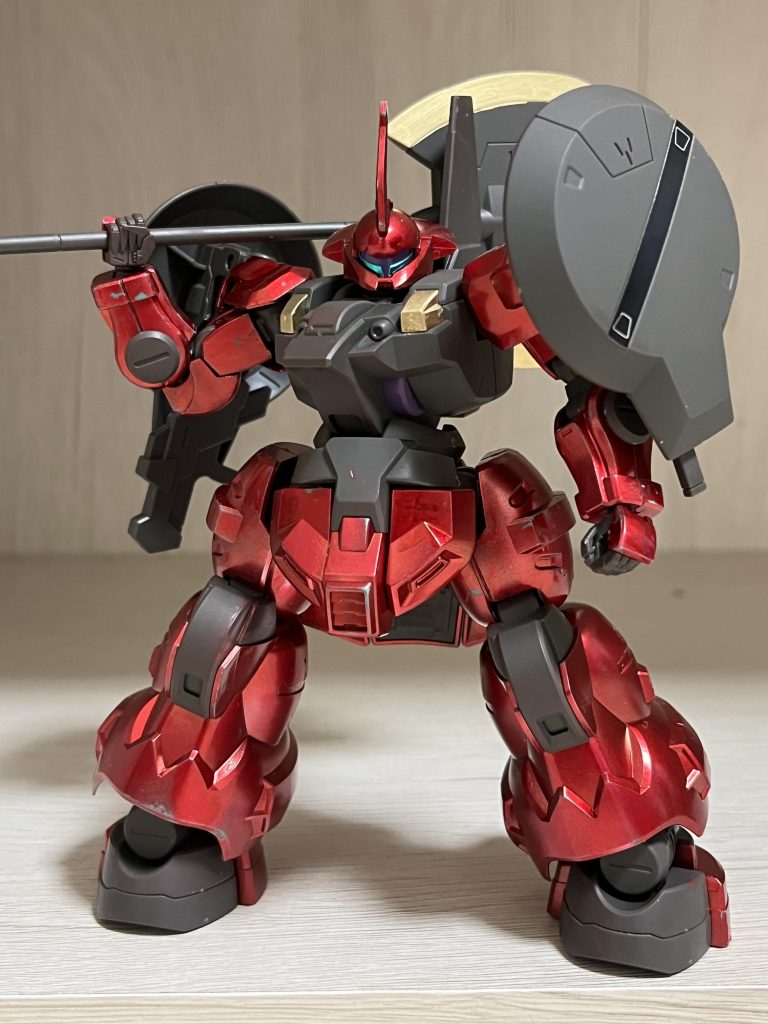 武装は専用機じゃけどツノはシンプルなのが好きだから一般機用のやつ