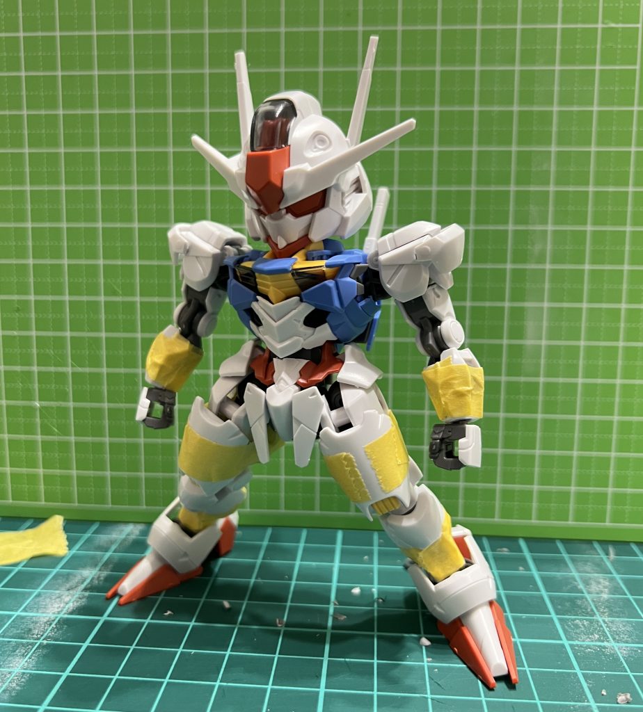 太腿の短縮方法が決まりました、可動は捨てる事になりましたが理想の体型になってかなりモチベが回復しました。