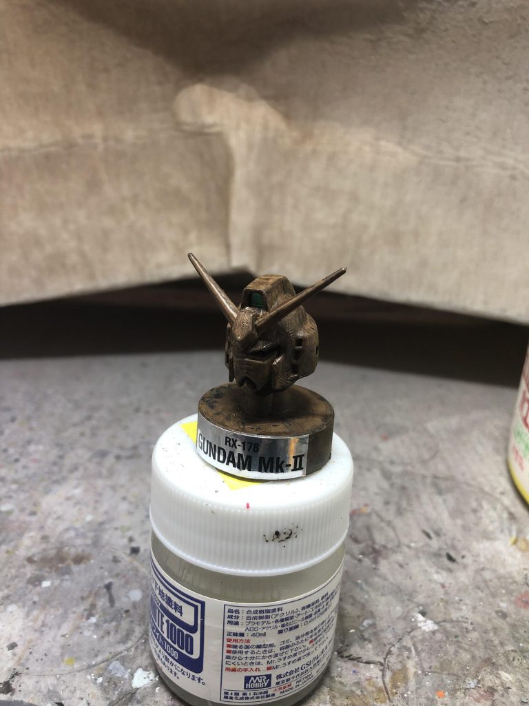 MGガンダムマークIIヘッド(一番くじ)–3枚目/制作者：ジジさん
