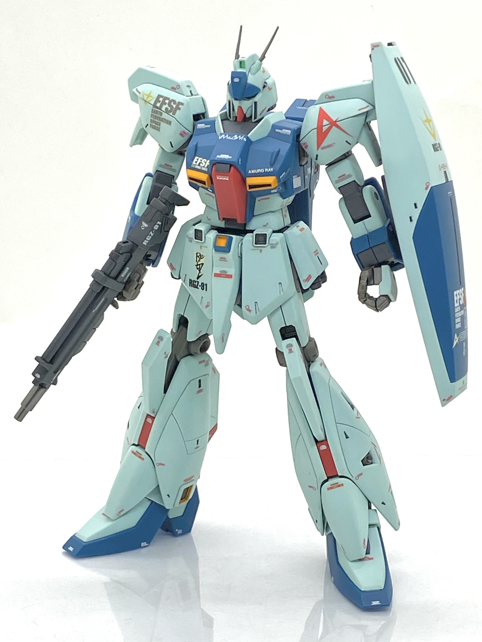 HGUC No.85 RGZ-91 リ・ガズィ｜ウサ男さんのガンプラ作品｜GUNSTA