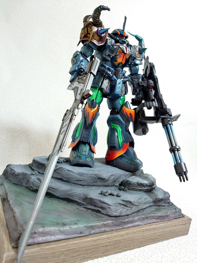 グフ ヘルカスタム–2枚目/制作者：ベアーる