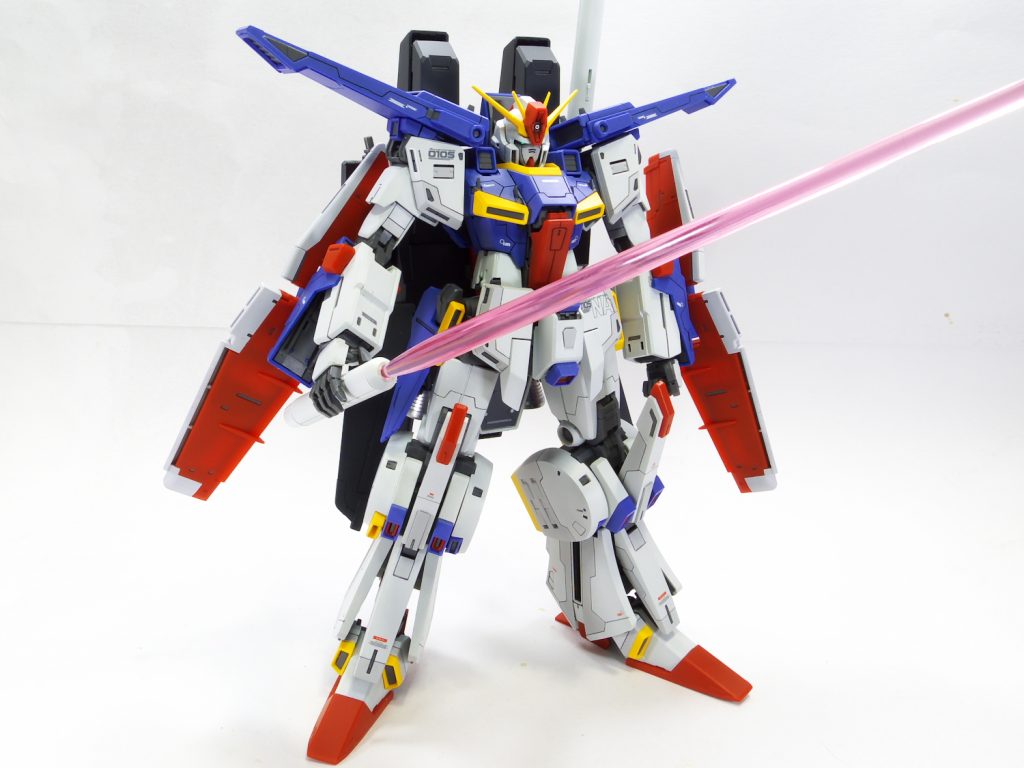 MG ZZガンダム強化型 ver.ka–4枚目/制作者：gunplacraft