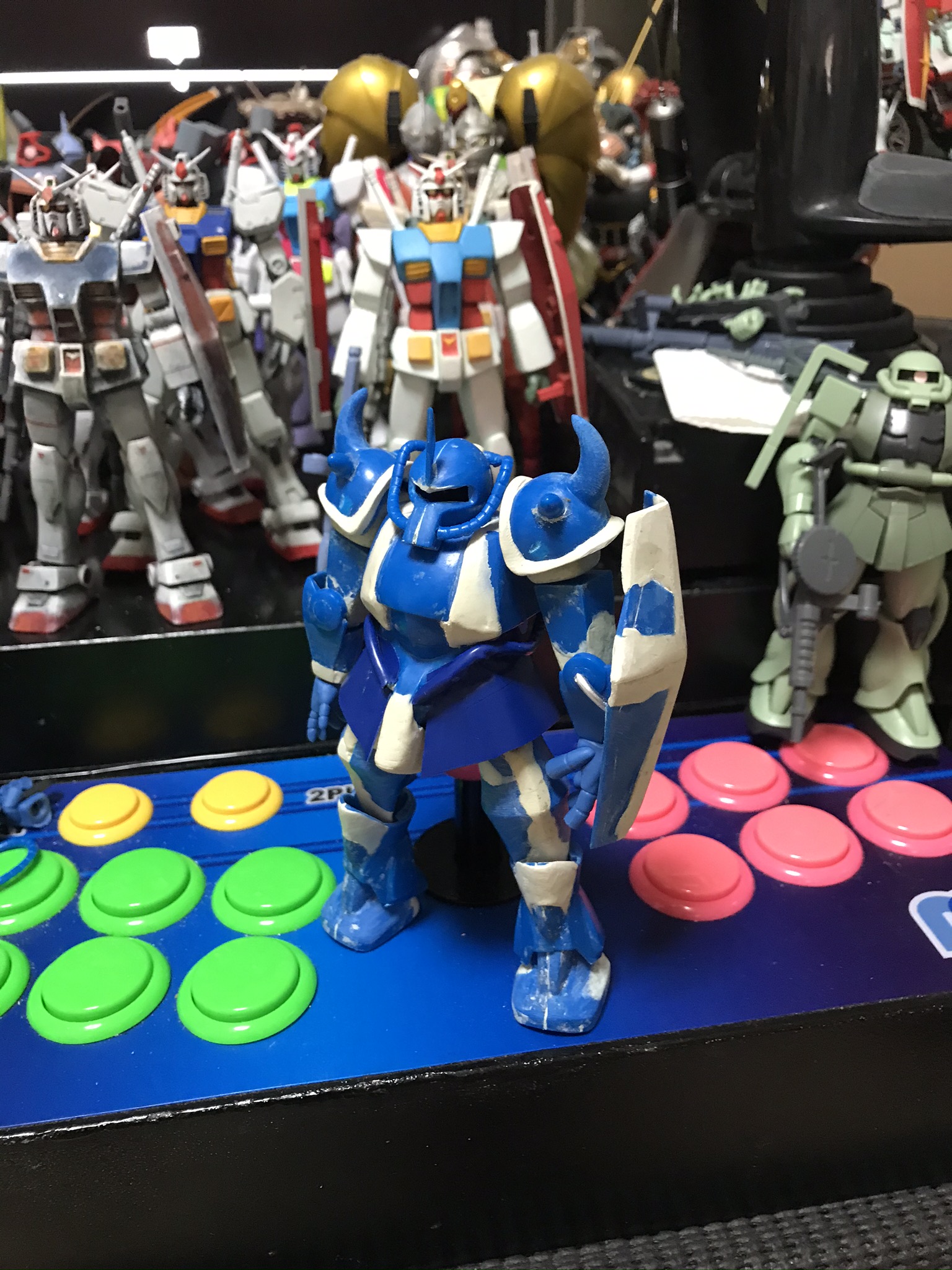 超合金 可動戦士 ガンダム シャアザク ジム ザク\n#バンダイ