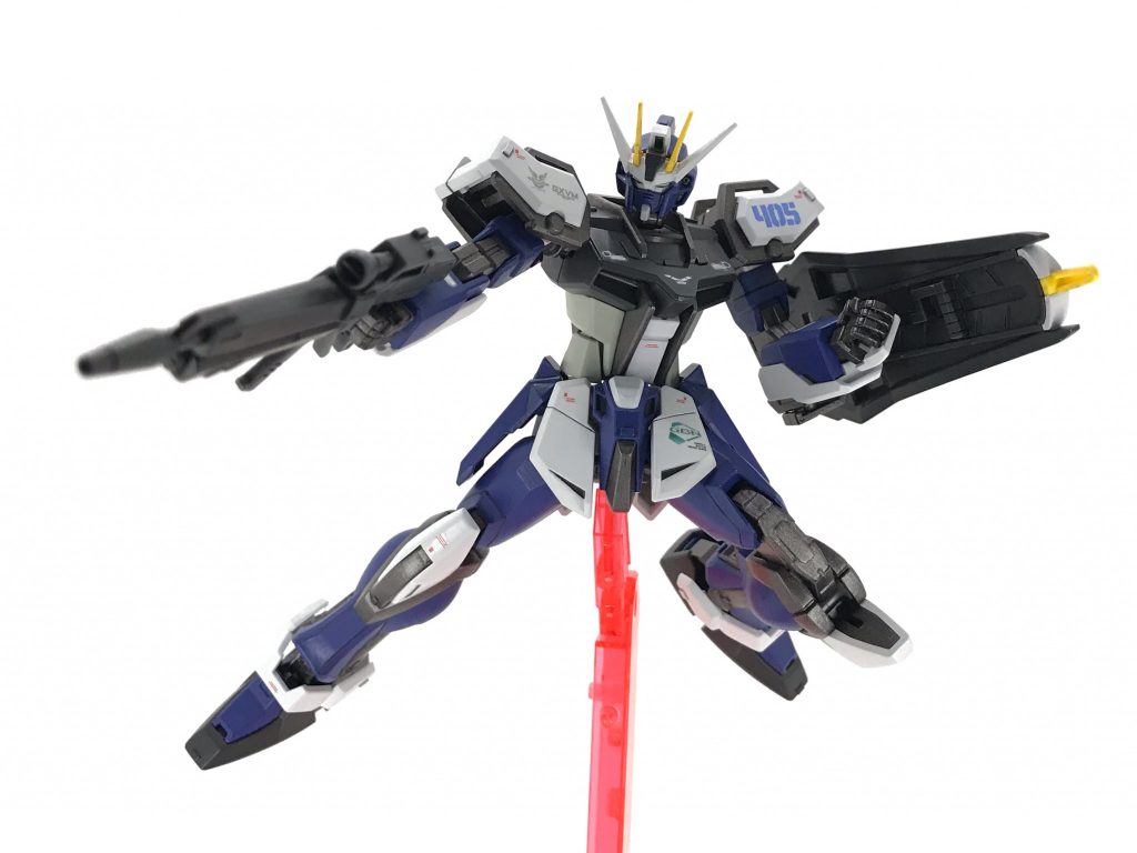 関節とフレームを焼鉄色で塗ったのがいいアクセントになったと思います。