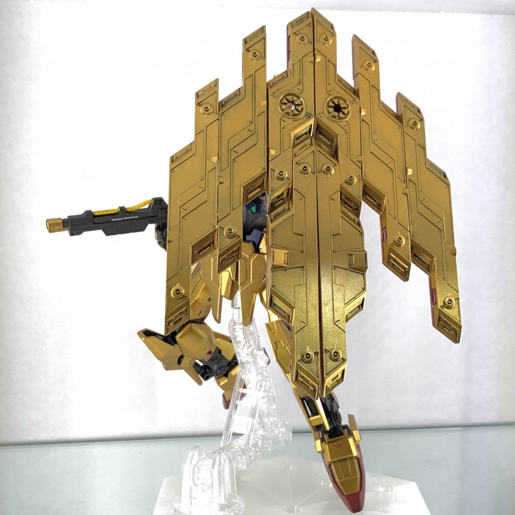 シールド形態！全てのプレートを連結させることで、より強固なシールドになります！本体は無傷！！