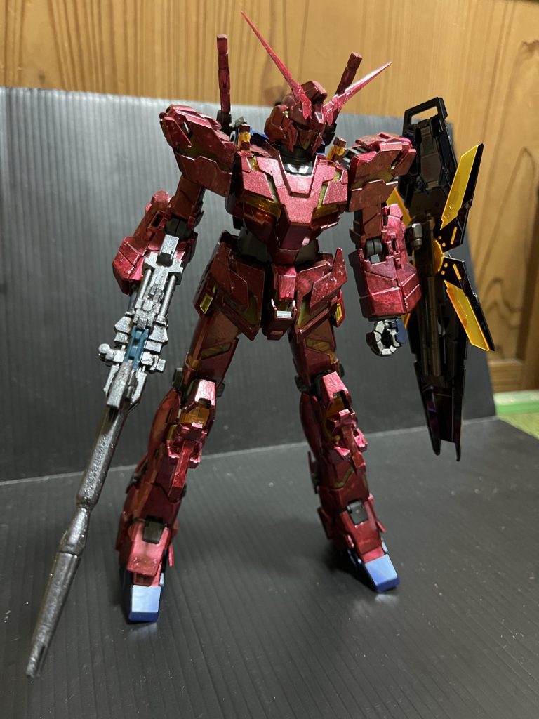 ユニコーンガンダムレッドウォーリア(仮)–3枚目/制作者：アッキー