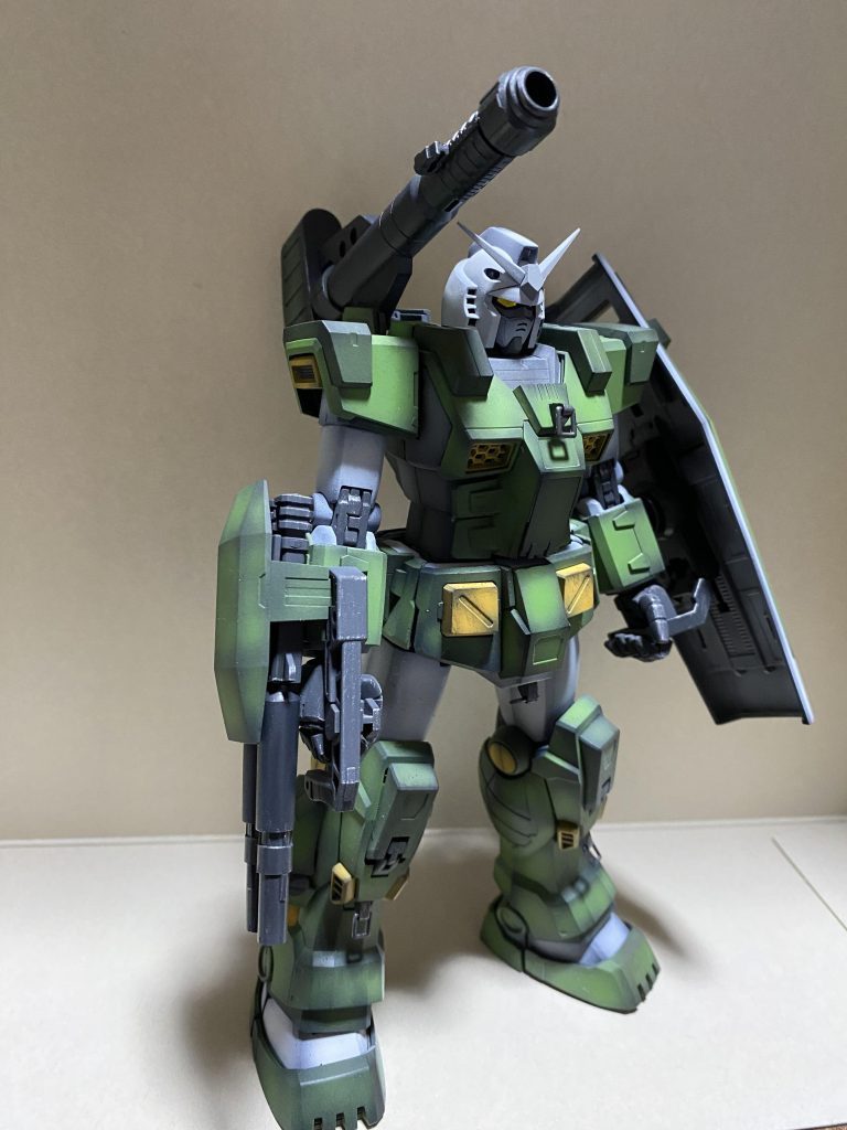 MGフルアーマーガンダム–5枚目/制作者：まさのり