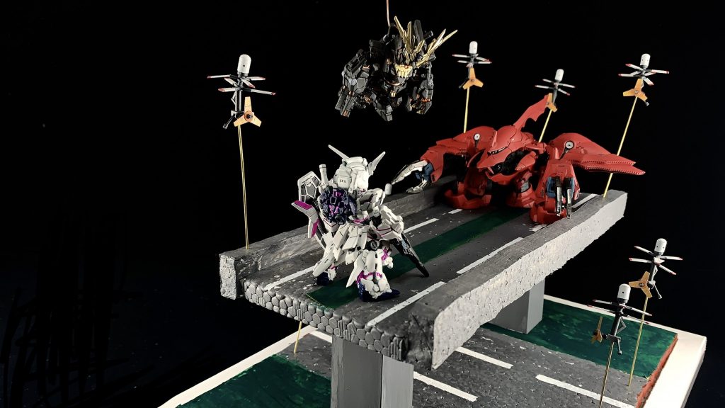 「重力の井戸の底で」　再現ジオラマ–2枚目/制作者：ガンダムラボ