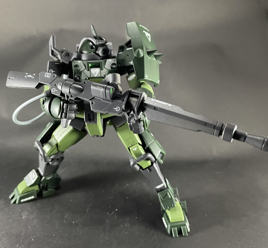 武器はビームライフルだけですけど、いい感じ😃