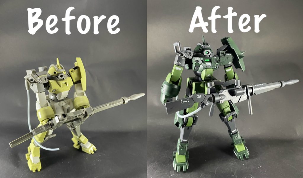 素組みとのビフォーアフター！