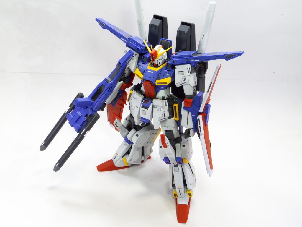 MG ZZガンダム強化型 ver.ka–5枚目/制作者：gunplacraft