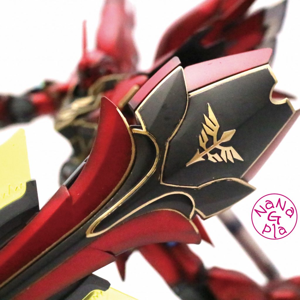 シナンジュちゃん半艶キャンディーとエングレービングで完成💖–4枚目/制作者：@NanaGunpla