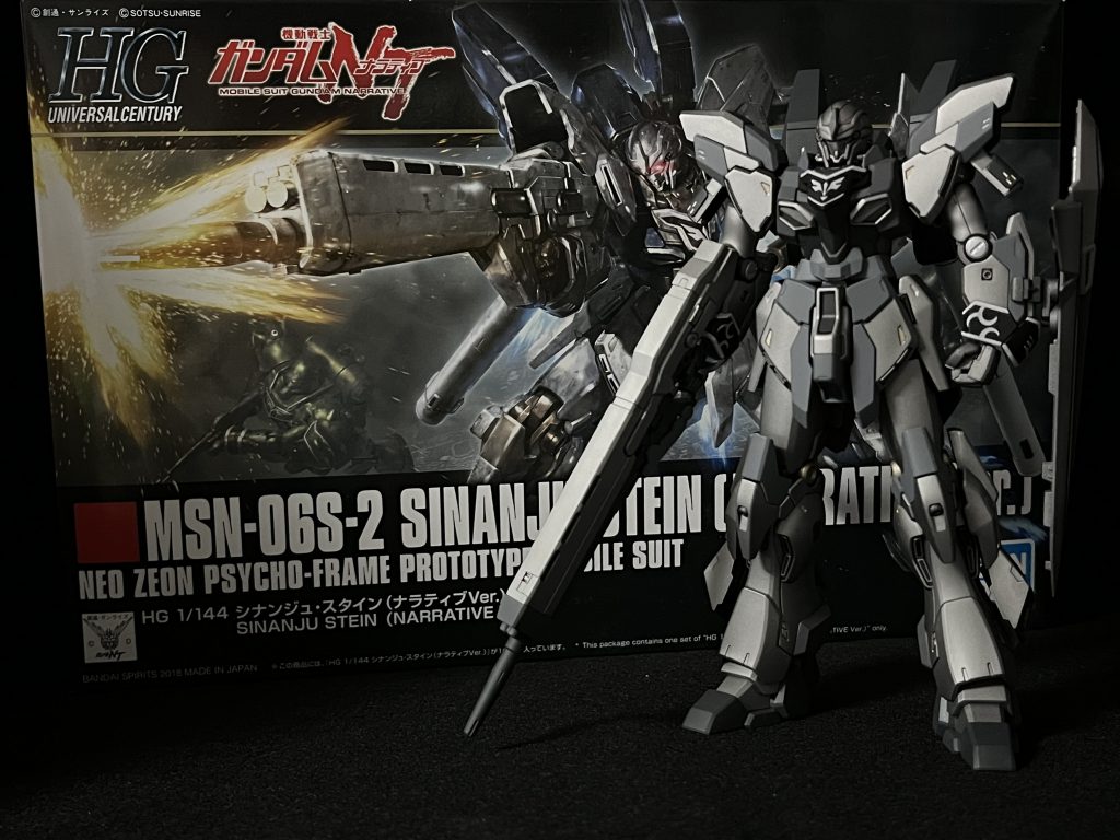 最後に箱絵と共に去年の11月からガンプラを作り始めたので、間も無く1周年になります。今回で19作。随分作ったなぁと。最初のMk-Ⅱ(https://gumpla.jp/hg/950496)を作ったときとは比べものにならないくらい出来ることが増えましたが、ただ増えただけで自分は成長しているのかと不安に思えます。次回は1周年&キリ良く20作目。一年前の自分に見せつけられるような良いものを作れるように頑張ってみます。ここまでご覧いただき、ありがとうございました。よろしければ、イイねやコメント等いただけると嬉しいです！ヽ(´▽｀)/