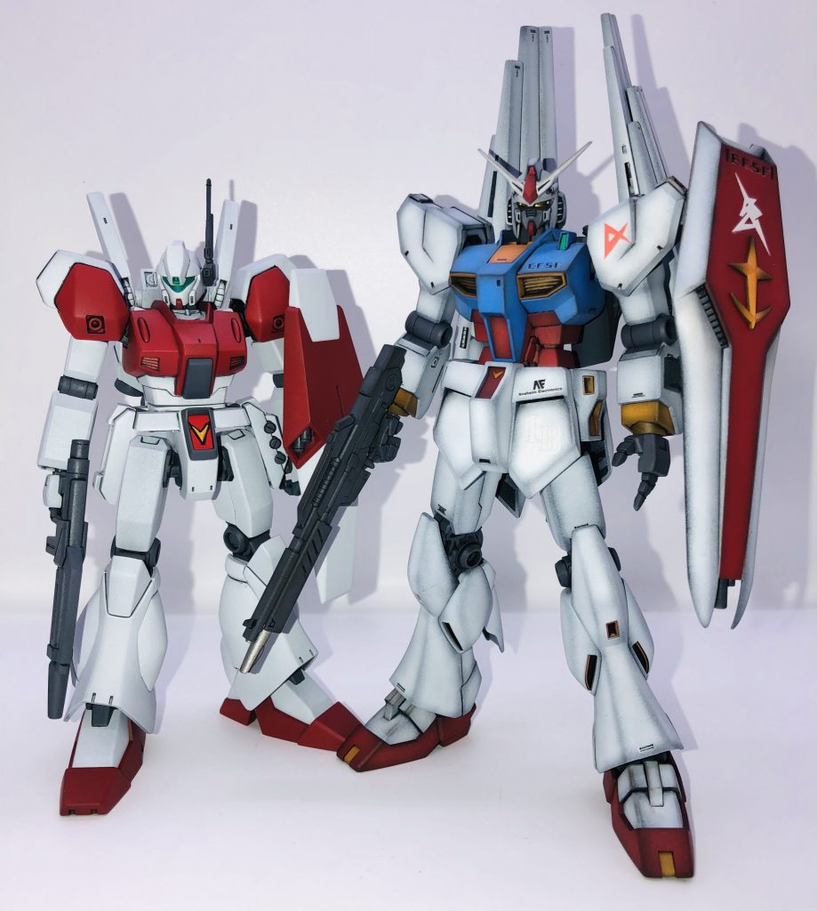 ジムカラーのジェガンと（笑）