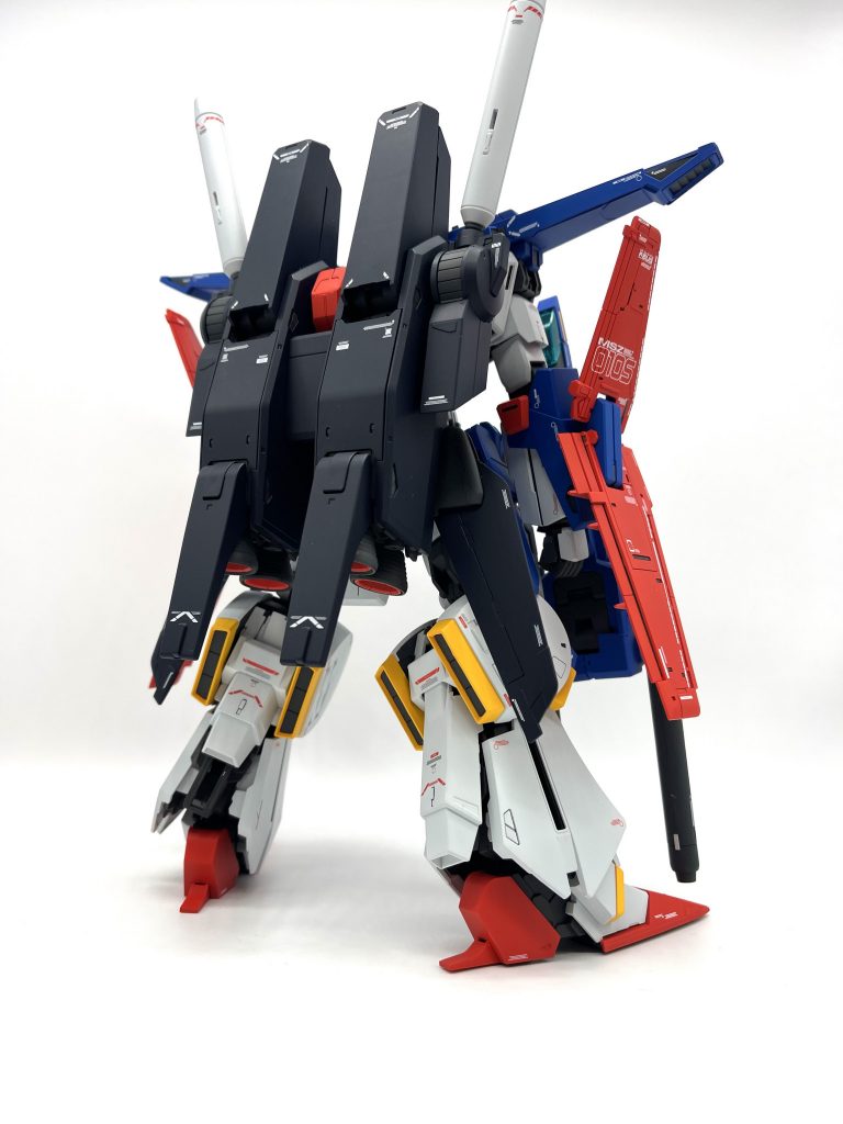 MG  強化型ZZガンダムVer.ka–3枚目/制作者：tattsuokun