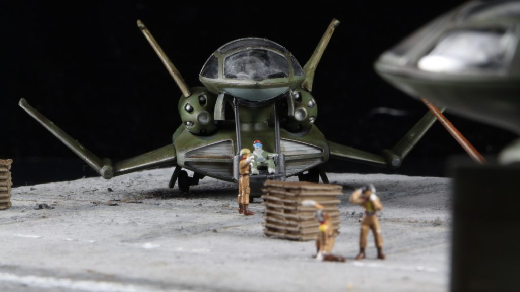 EXモデル ガルマドップ&ドップ 電飾ジオラマ–4枚目/制作者:ガンダムラボ