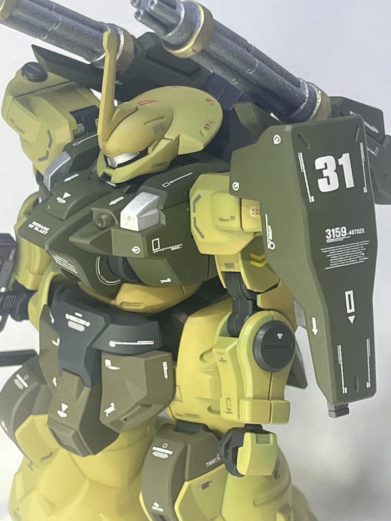 さすが最新キットだけあって関節部分も後ハメできたり塗装しやすいキットでした。