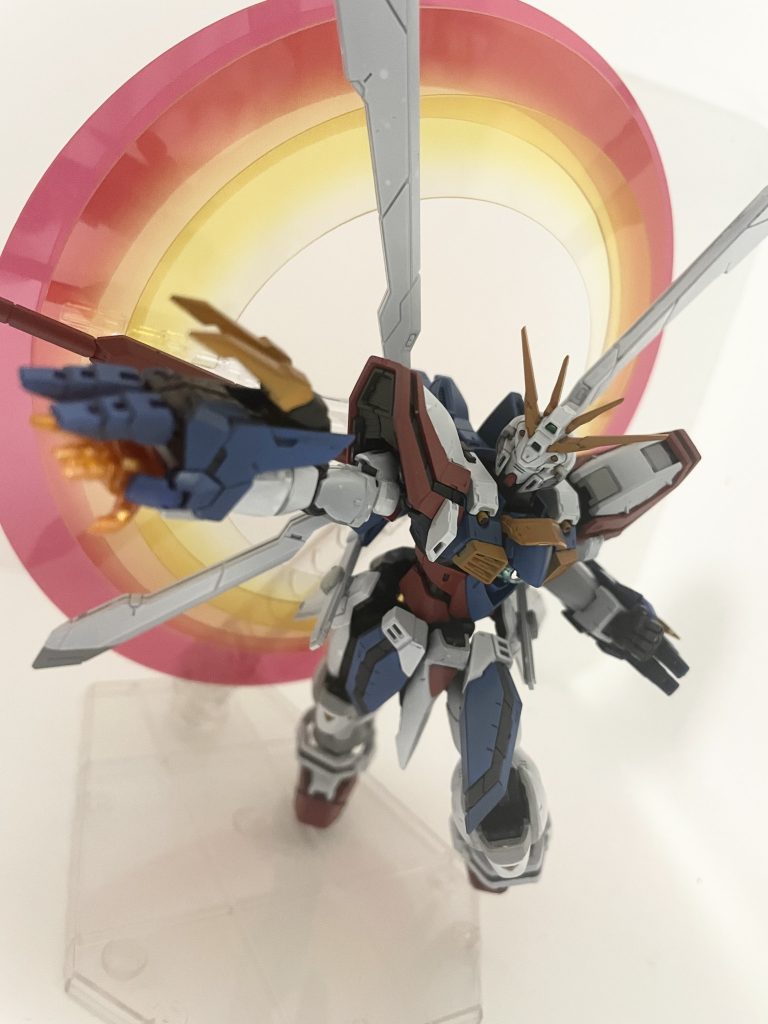 稼働、日輪、プロポーションと全部最高です。ゴッドフィンガーハンドパーツは綺麗だったので未塗装。