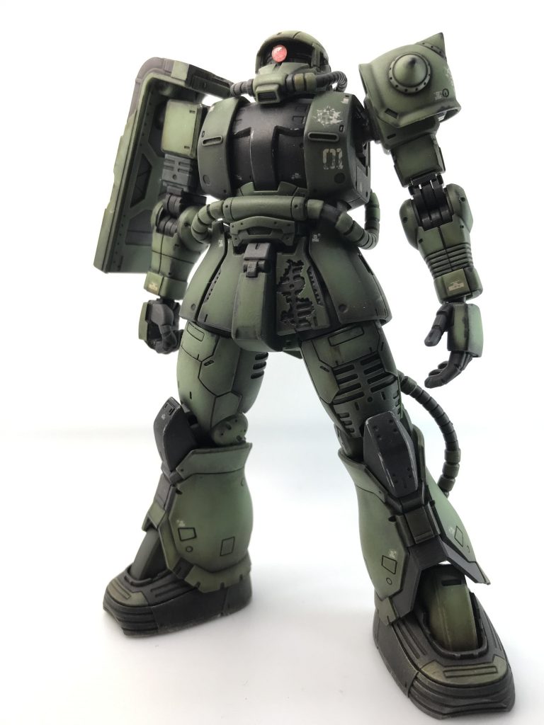 ドアン専用ザク（成形色仕上げ）–5枚目/制作者：モリノークマサーン