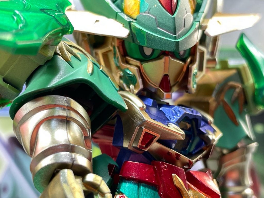 斜め下からのアップ