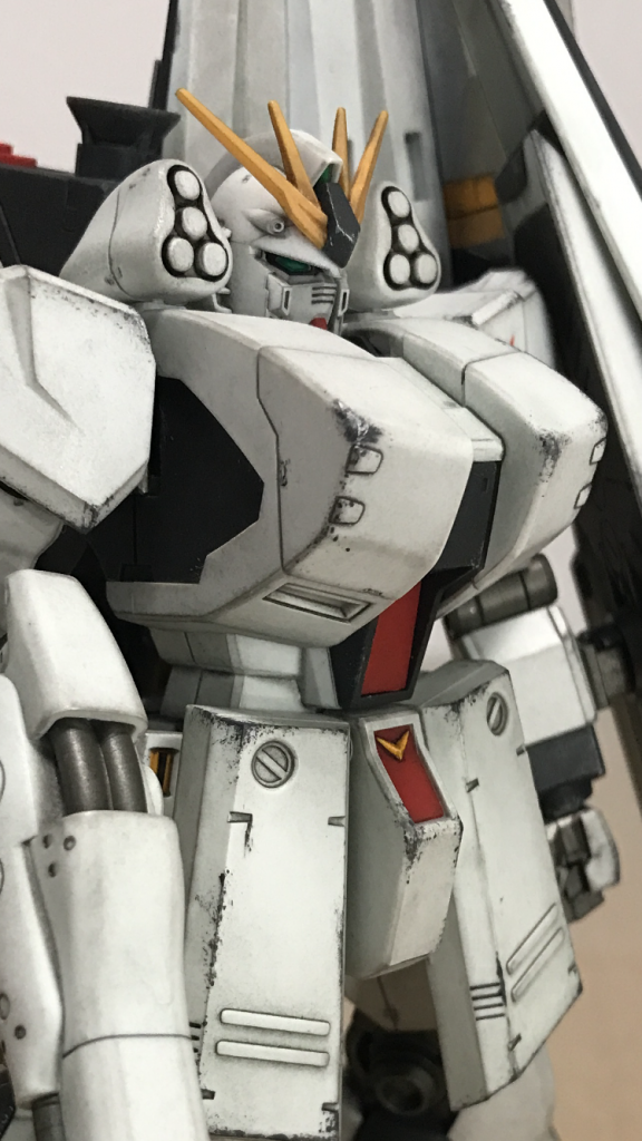 νガンダムHWS（成形色仕上げ）–3枚目/制作者：モリノークマサーン