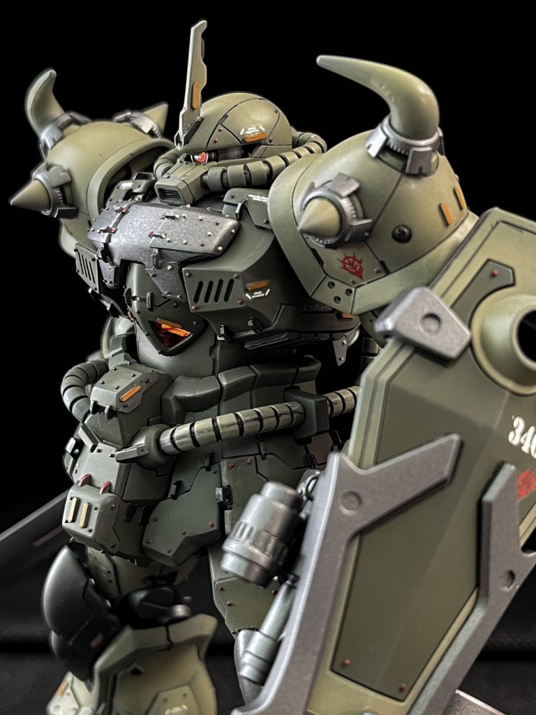 HGUC 1/144 グフカスタム MS-07B3–3枚目/制作者：black🇯🇵