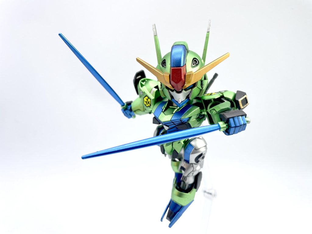 武器は2振りのパルサースティックだけ！ライフルとエスカッシャンはオミットしました笑