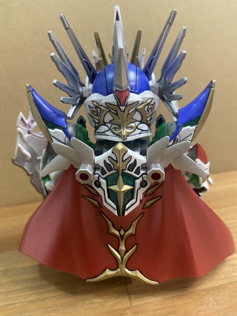 背面マントもポイント！GXメタルレッドにパールコートでエレガントに！