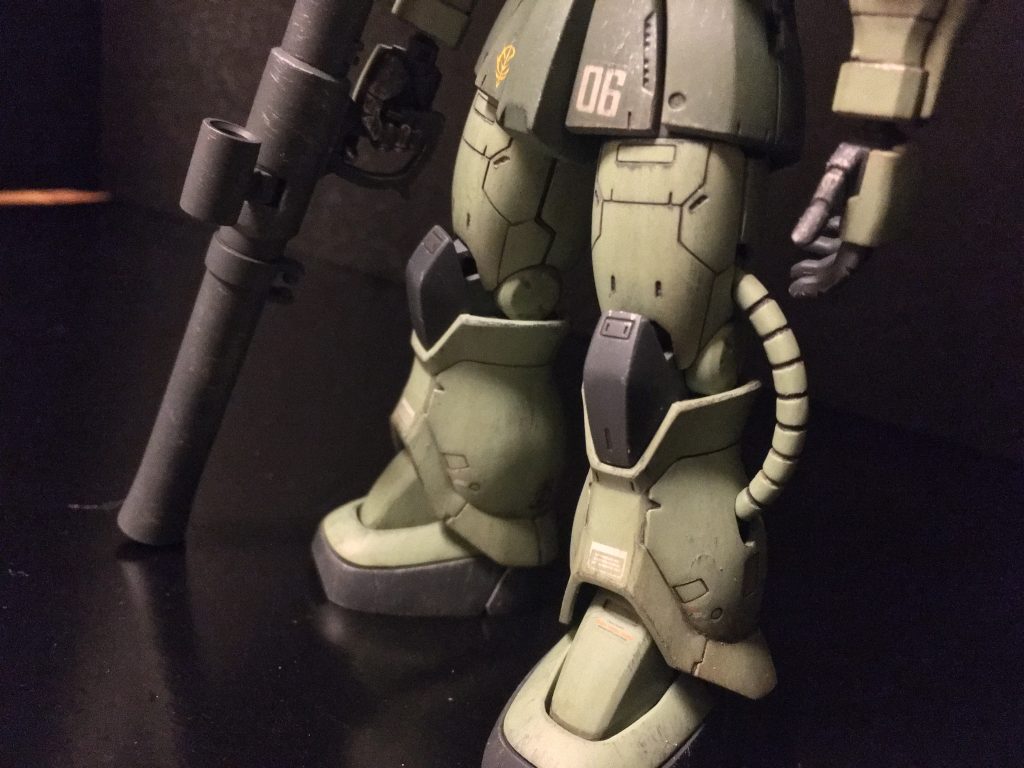 HGザクⅡオリジン版(元キットは同シャアザク)–6枚目/制作者:まふてぃ