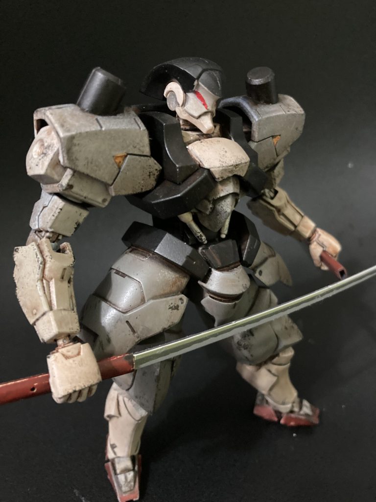 元キットをあまりイジらずに、プチ改造で世界観を目指してみました^ ^