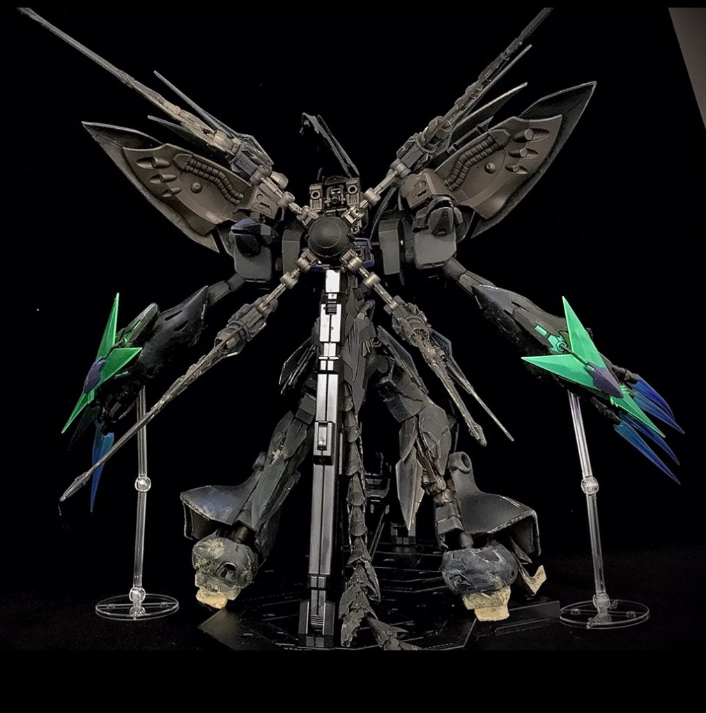 バックパックはエクリプスの拡張パーツです！元がカッコいいのでほとんど弄ってませんw