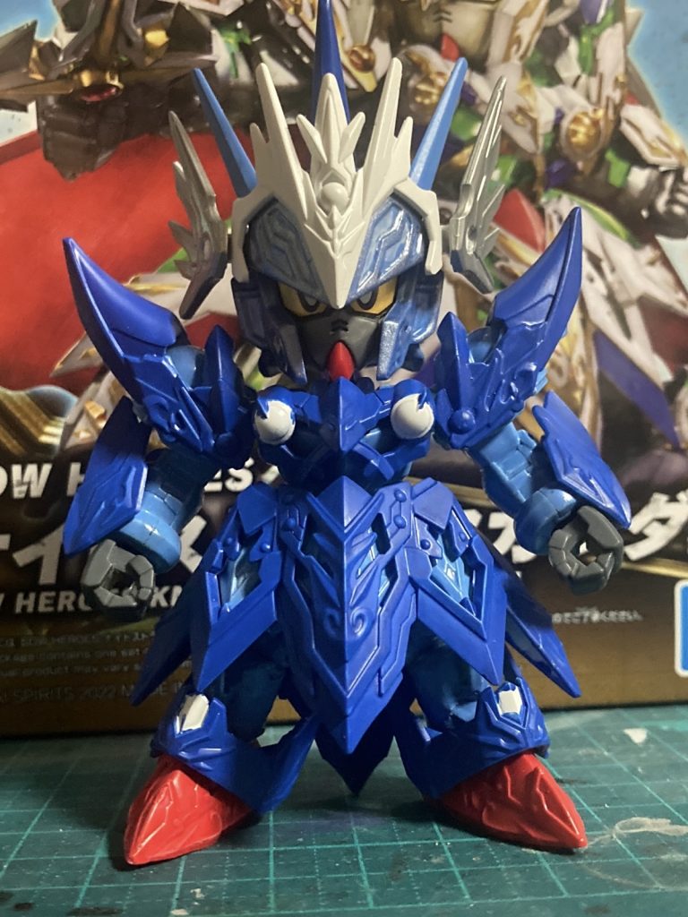 素組み状態。自分的に塗り分け頑張ったなぁと思います😅