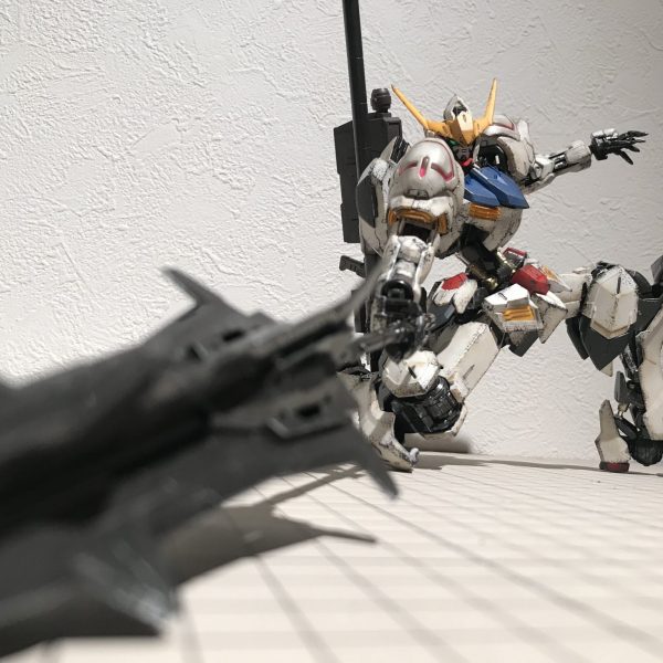 ガンダムバルバトス 強めウェザリング